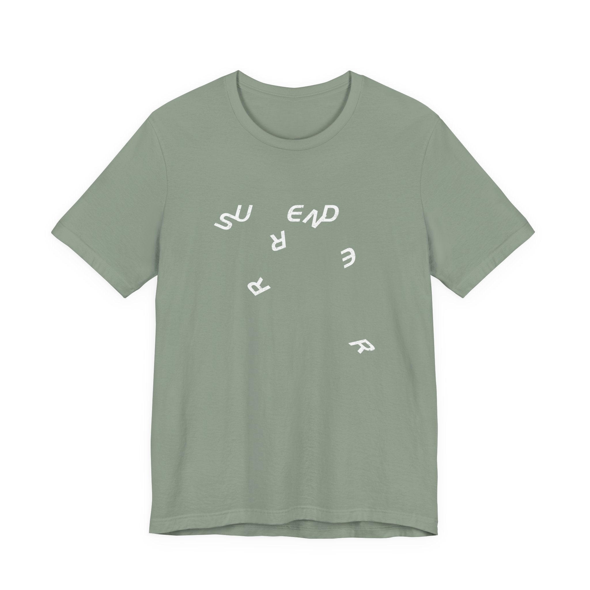 Surrender T-Shirt | Spiritual Shirt — Let Go Trust the Universe Mindfulness Gift Tee