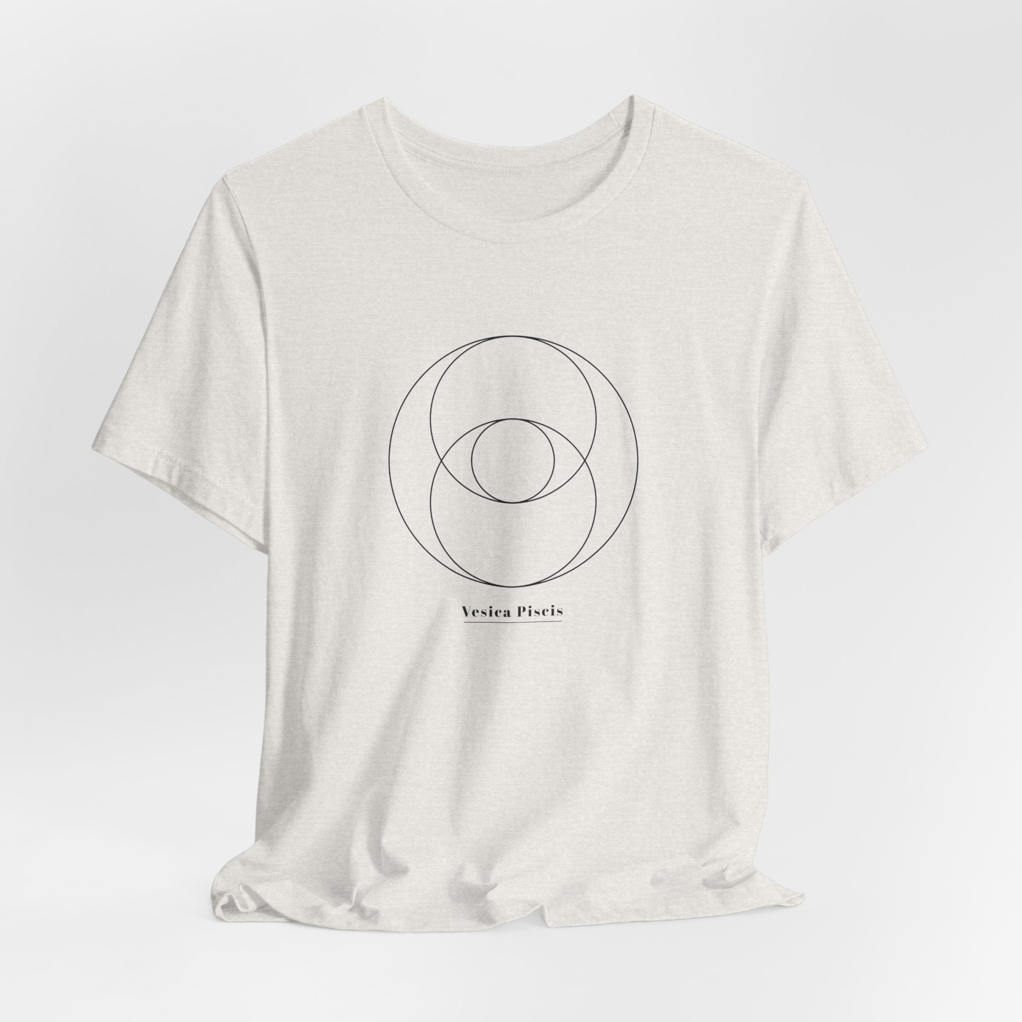 Vesica Piscis Sacred Geometry T-Shirt | Sacred Feminine Shirt — Spiritual Awakening Gift Tee
