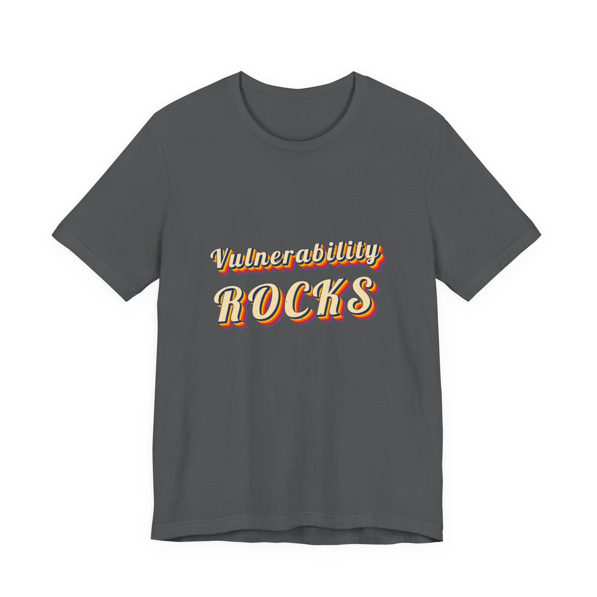 Vulnerability Rocks T-Shirt | Inspirational Shirt — Brene Brown Inspired Self Love Tee