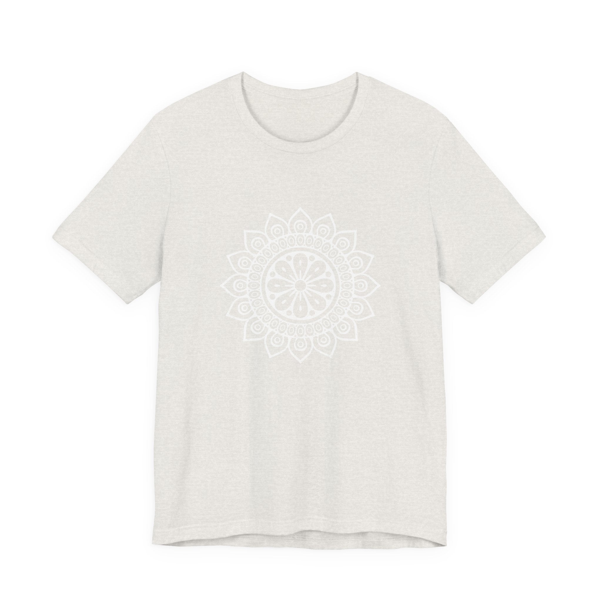 Mandala 8 Distressed T-Shirt | Spiritual Mandala Shirt — Sacred Geometry Gift Tee