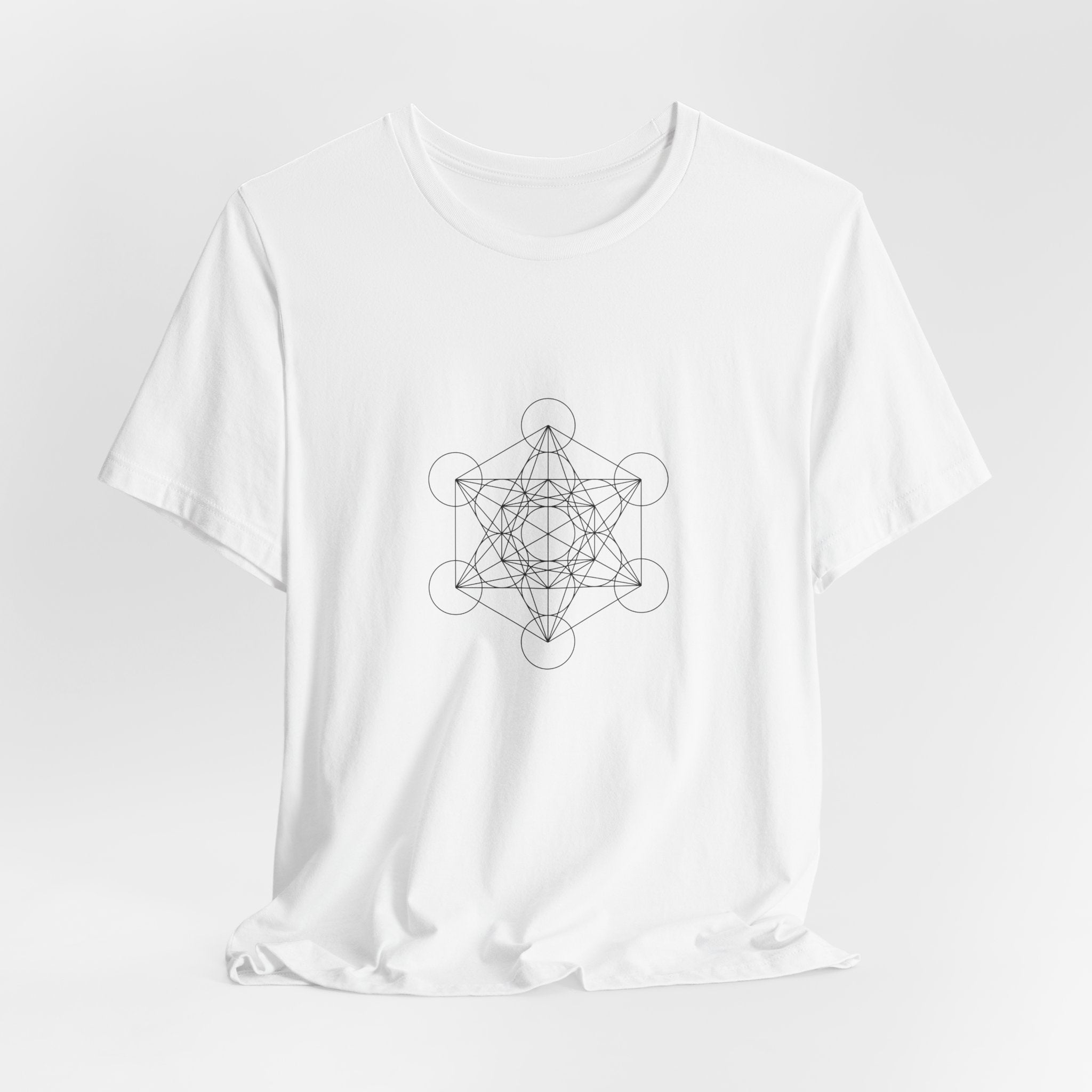 Metatron's Cube Sacred Geometry T-Shirt | Spiritual Shirt — Sacred Math Gift Archangel Tee