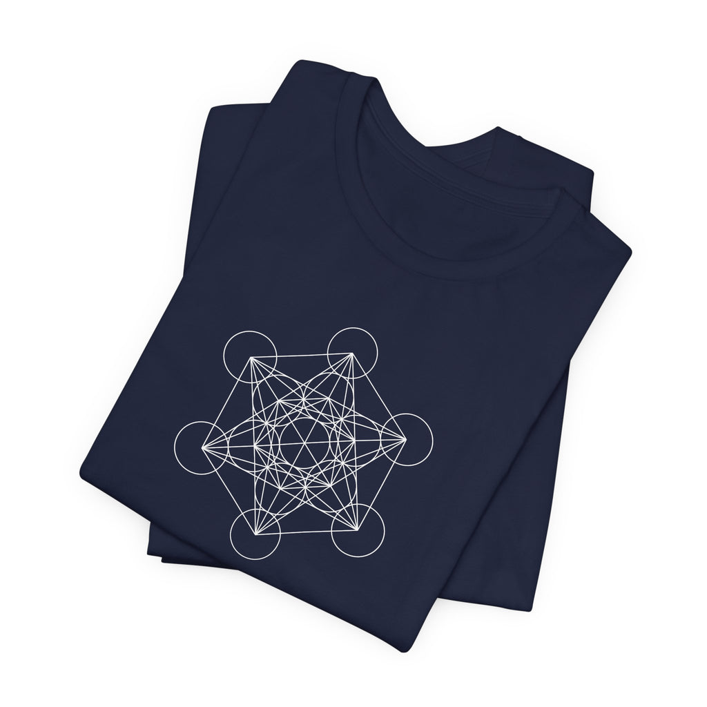 Metatron's Cube Sacred Geometry T-Shirt | Spiritual Shirt — Sacred Math Gift Archangel Tee