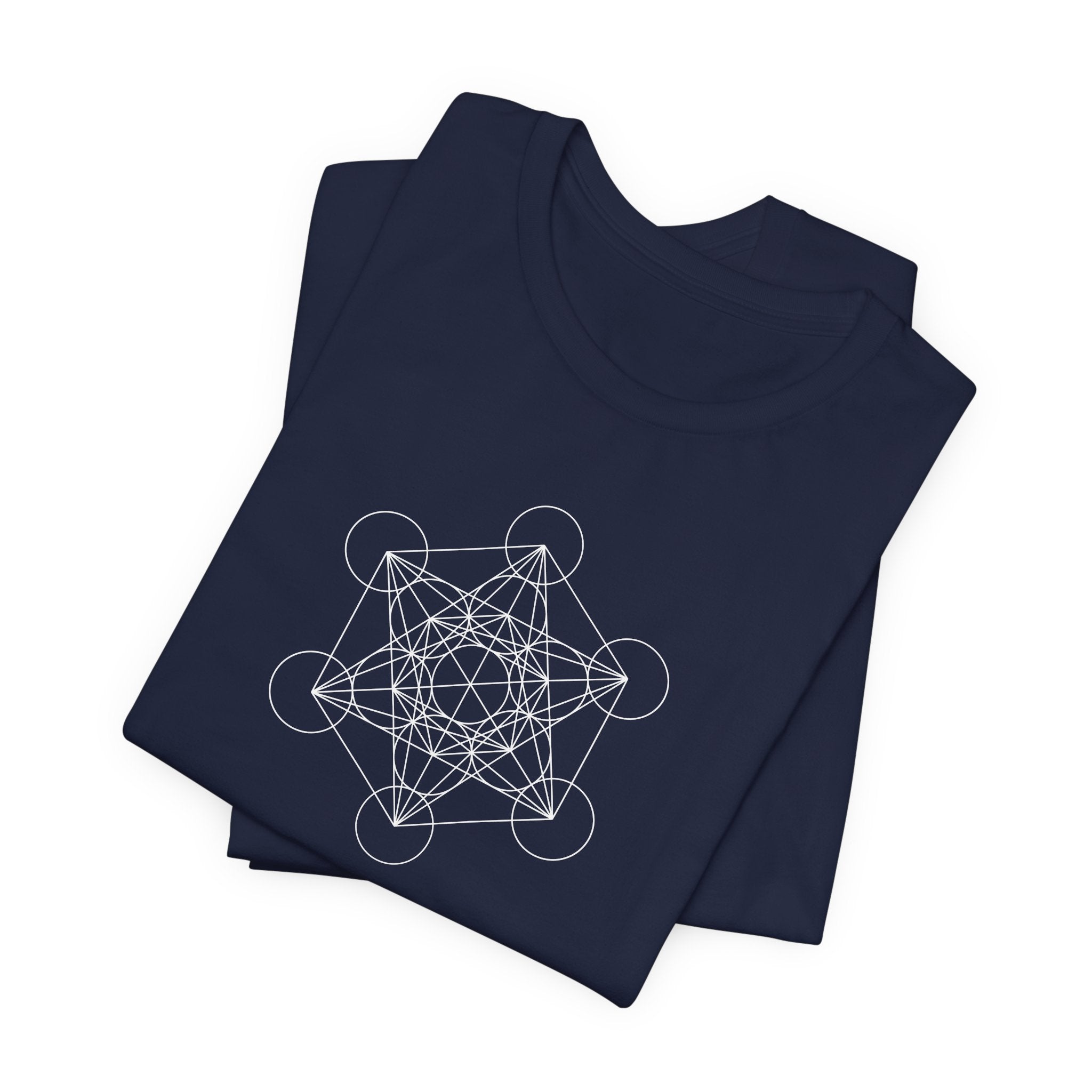 Metatron's Cube Sacred Geometry T-Shirt | Spiritual Shirt — Sacred Math Gift Archangel Tee