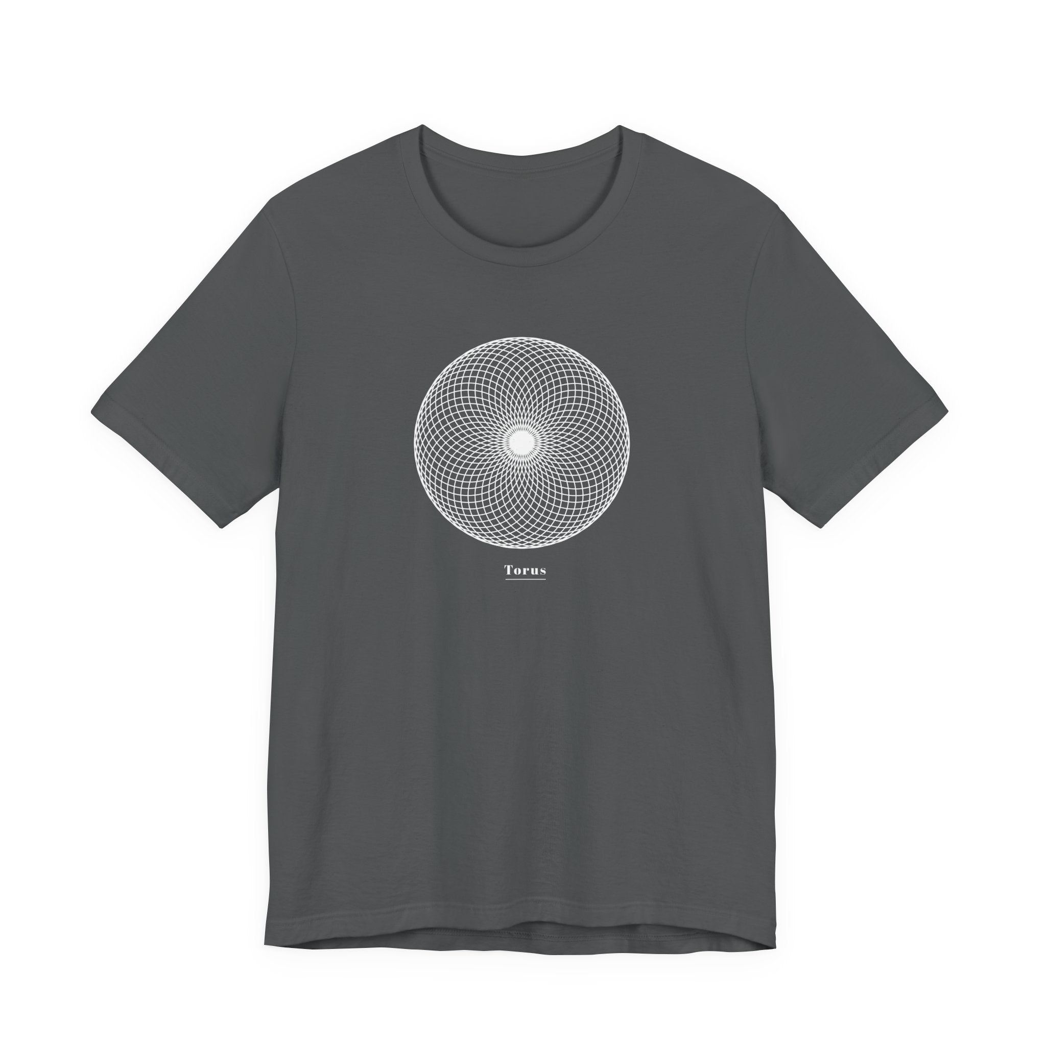Torus Sacred Geometry T-Shirt | Energy Field Shirt — Spiritual Physics Tee Toroidal Flow