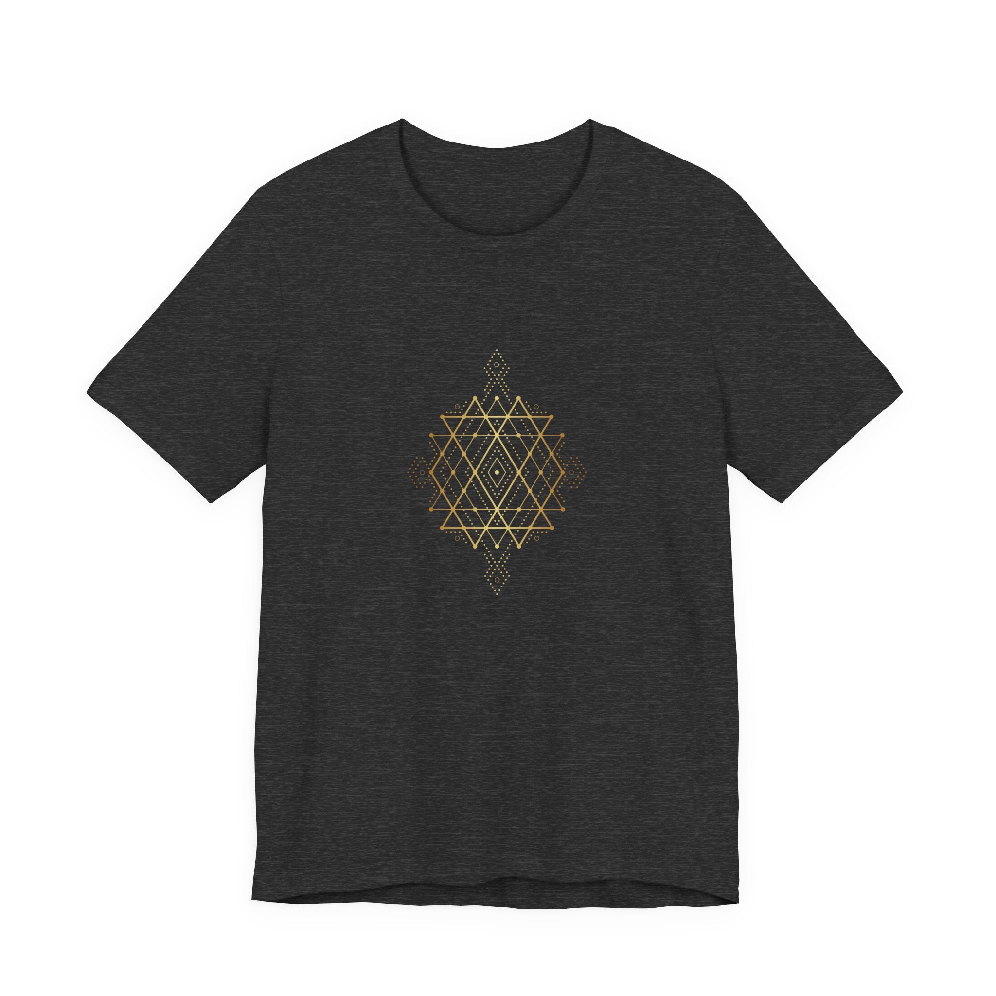 Intersecting Triangles Sacred Geometry T-Shirt | Spiritual Shirt — Sacred Math Cosmic Tee