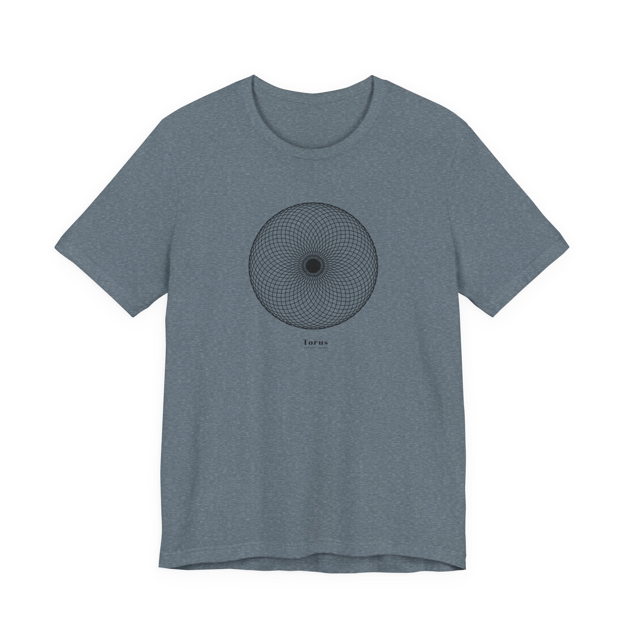 Torus Sacred Geometry T-Shirt | Energy Field Shirt — Spiritual Physics Tee Toroidal Flow