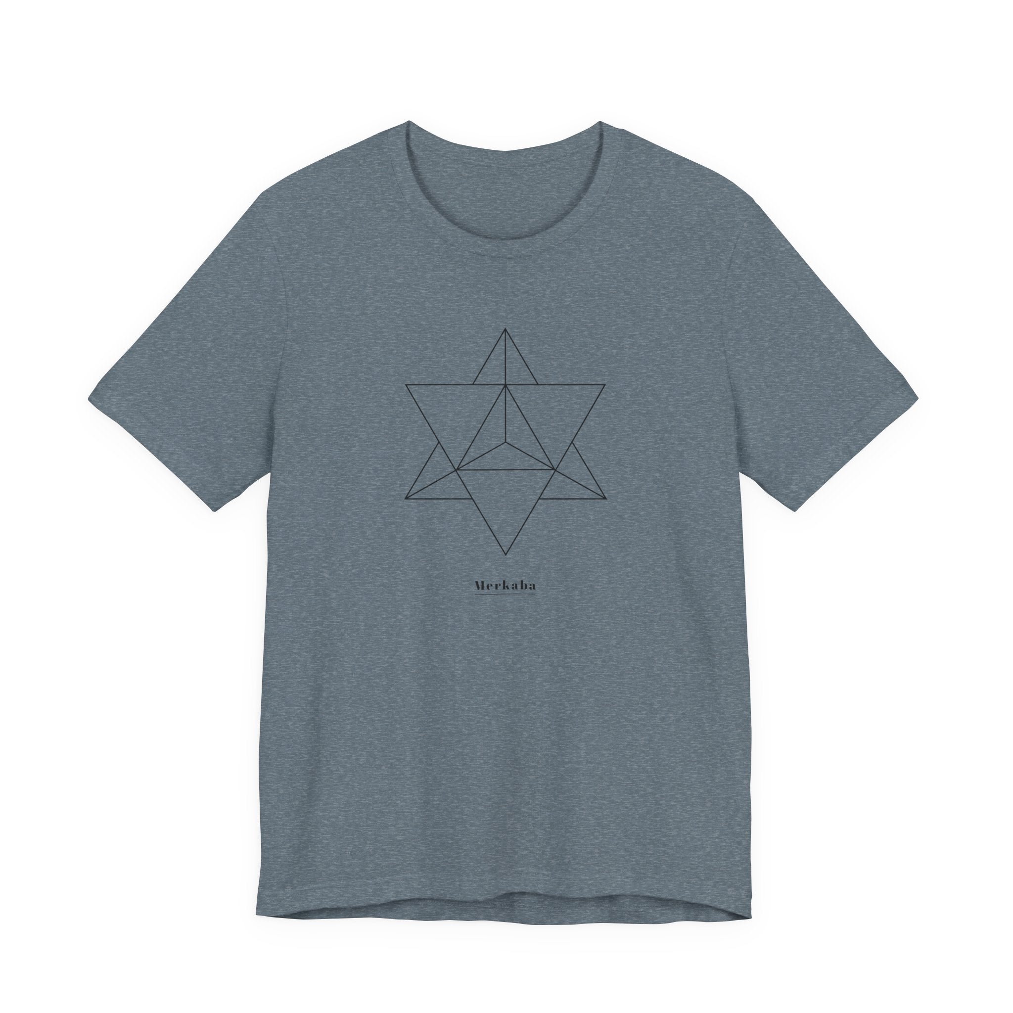 Merkaba Sacred Geometry T-Shirt | Spiritual Awakening Shirt — Metaphysical Gift for Yoga Meditation