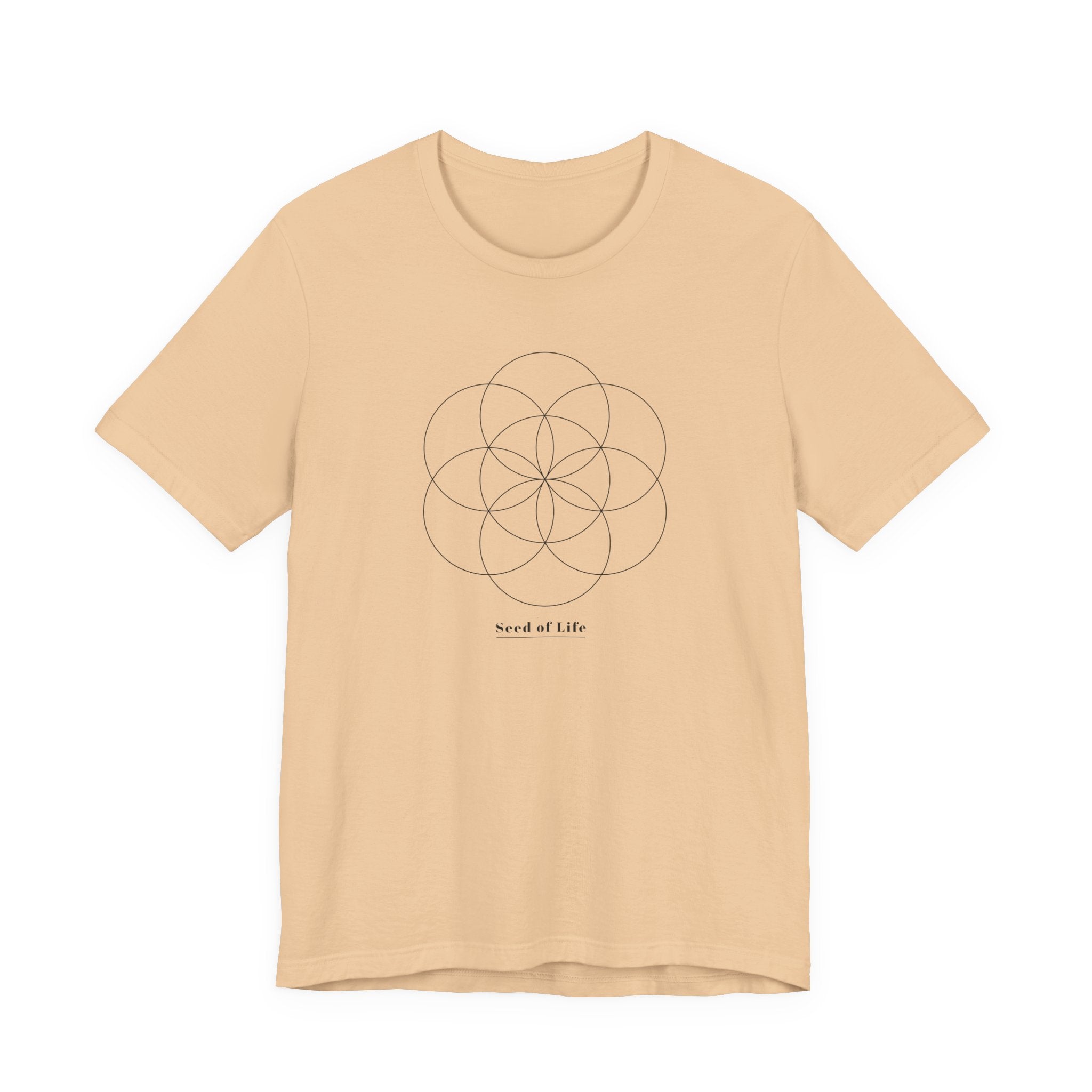 Seed of Life Sacred Geometry T-Shirt | Creation Symbol Shirt — Spiritual Gift Flower of Life Tee