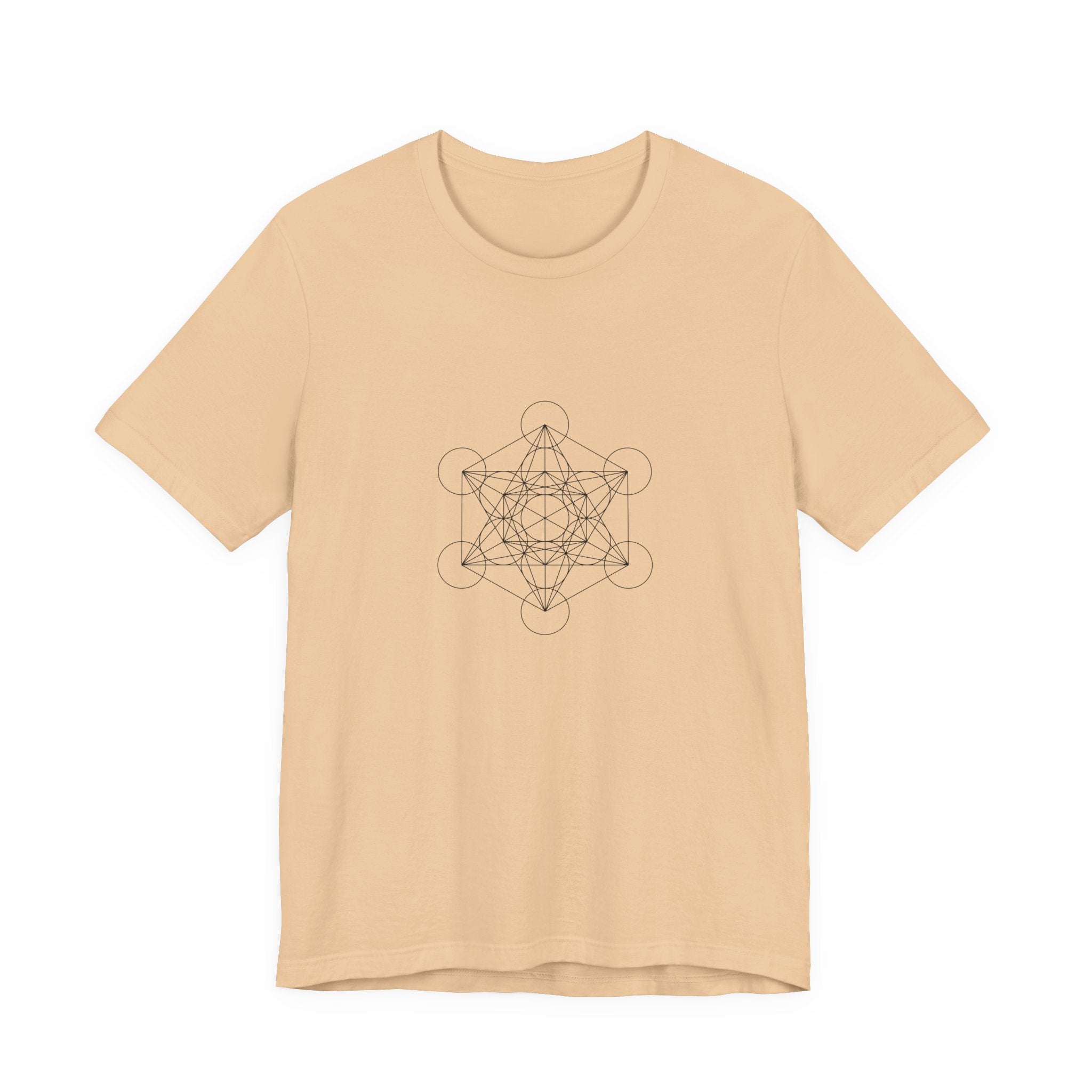 Metatron's Cube Sacred Geometry T-Shirt | Spiritual Shirt — Sacred Math Gift Archangel Tee