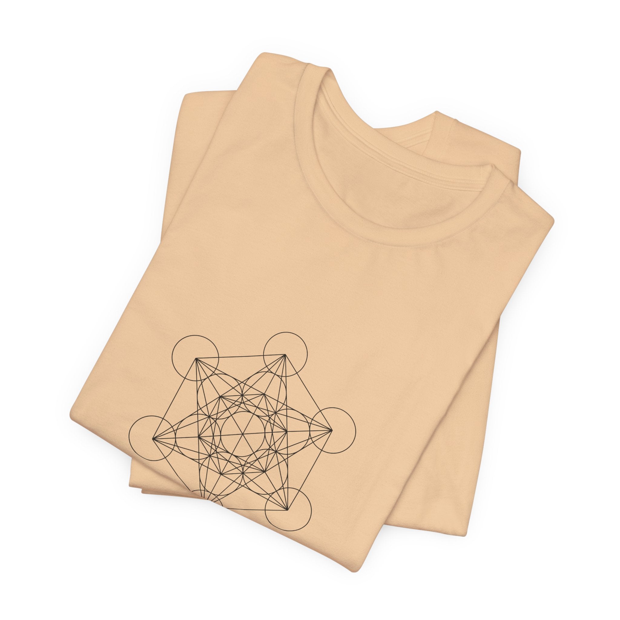 Metatron's Cube Sacred Geometry T-Shirt | Spiritual Shirt — Sacred Math Gift Archangel Tee