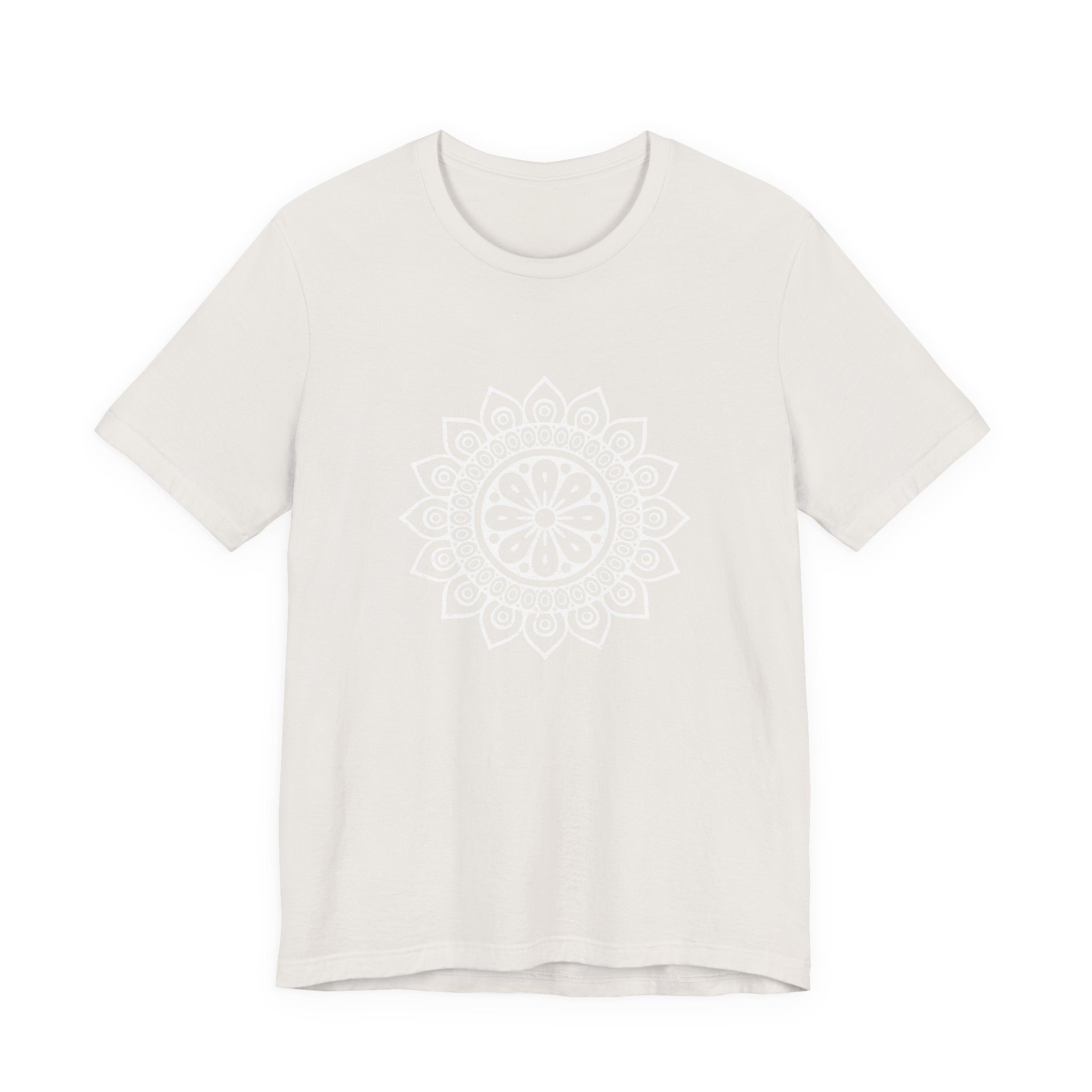 Mandala 8 Distressed T-Shirt | Spiritual Mandala Shirt — Sacred Geometry Gift Tee