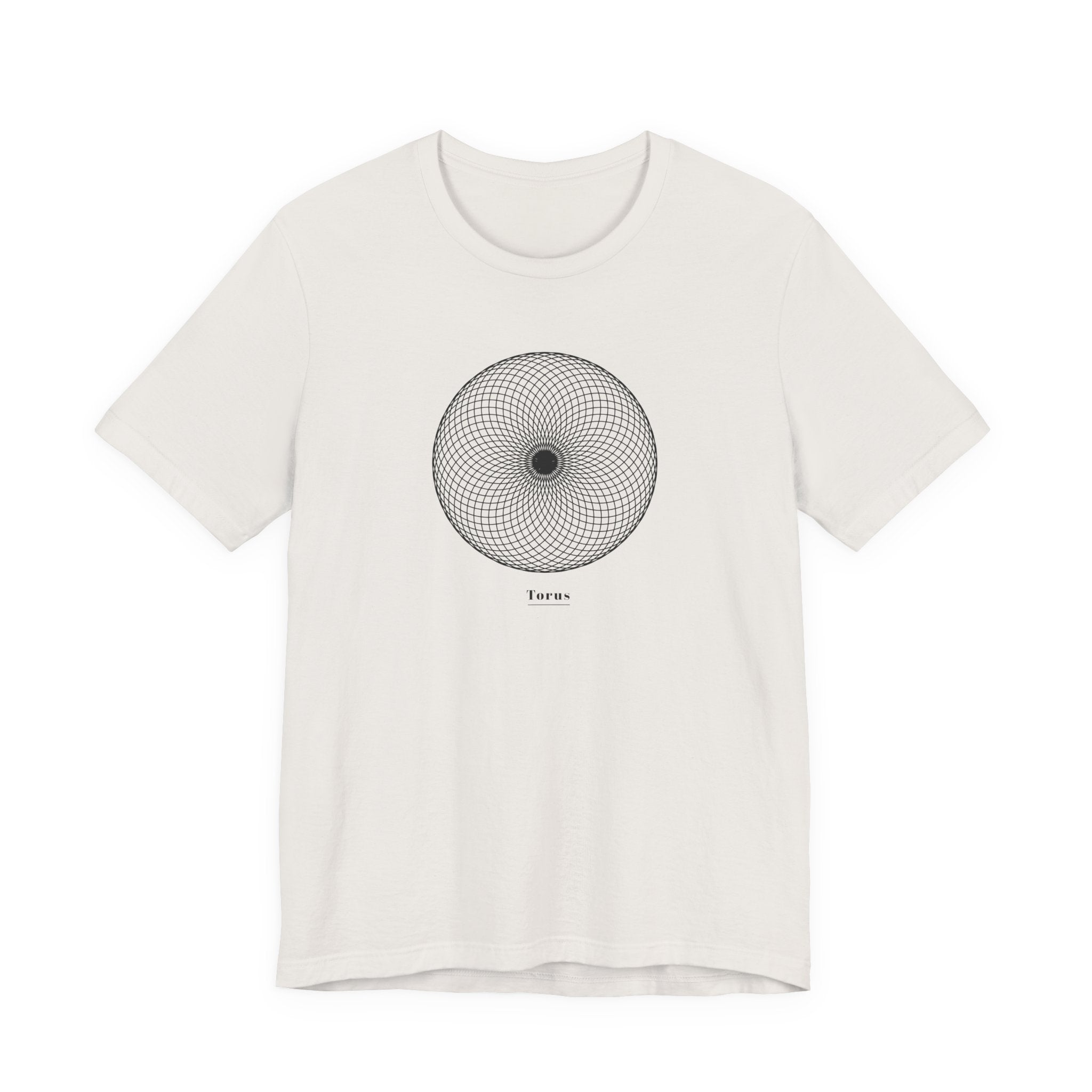 Torus Sacred Geometry T-Shirt | Energy Field Shirt — Spiritual Physics Tee Toroidal Flow