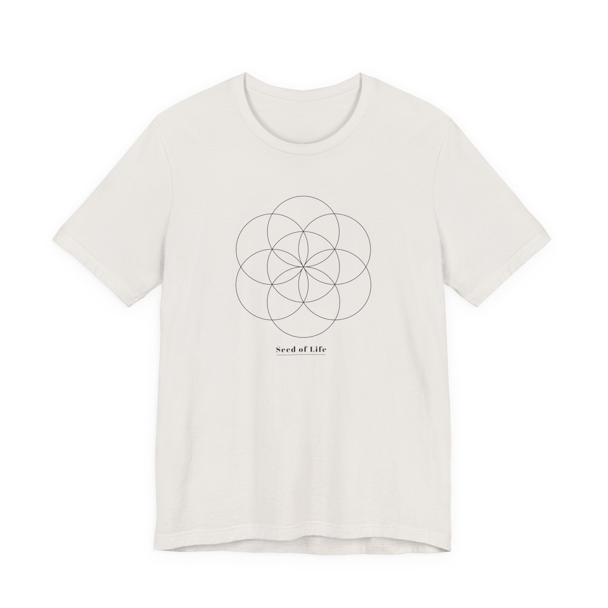 Seed of Life Sacred Geometry T-Shirt | Creation Symbol Shirt — Spiritual Gift Flower of Life Tee