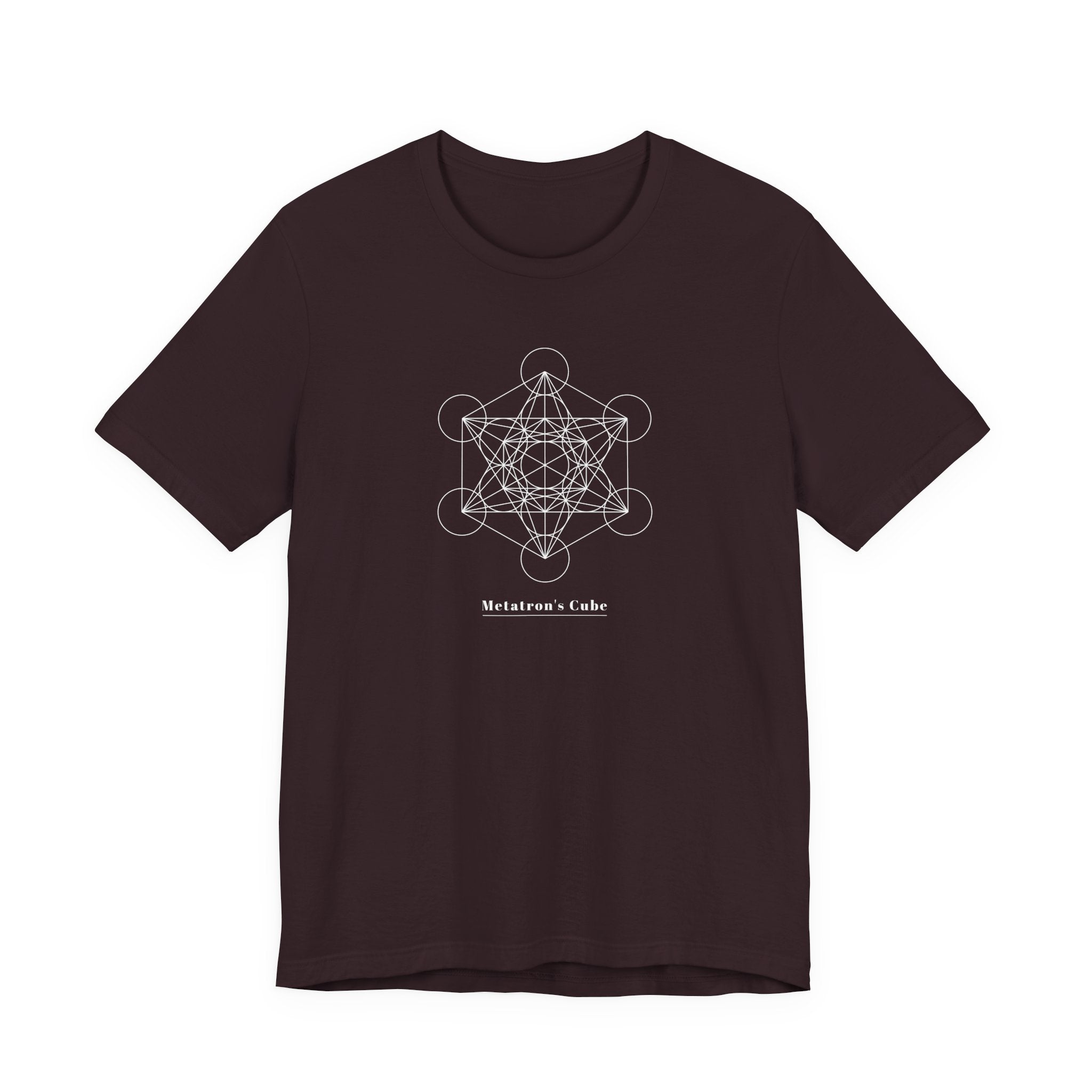 Metatron's Cube Sacred Geometry T-Shirt | Spiritual Shirt — Sacred Math Gift Archangel Tee