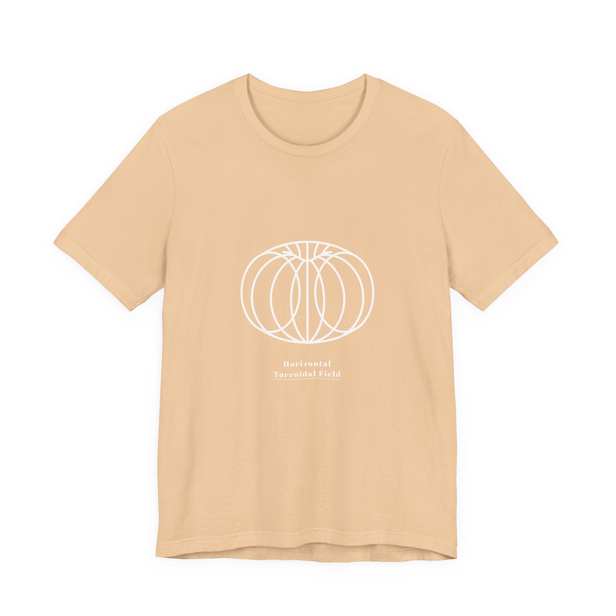 Toroidal Field Sacred Geometry T-Shirt | Energy Field Shirt — Universal Flow Spiritual Tee