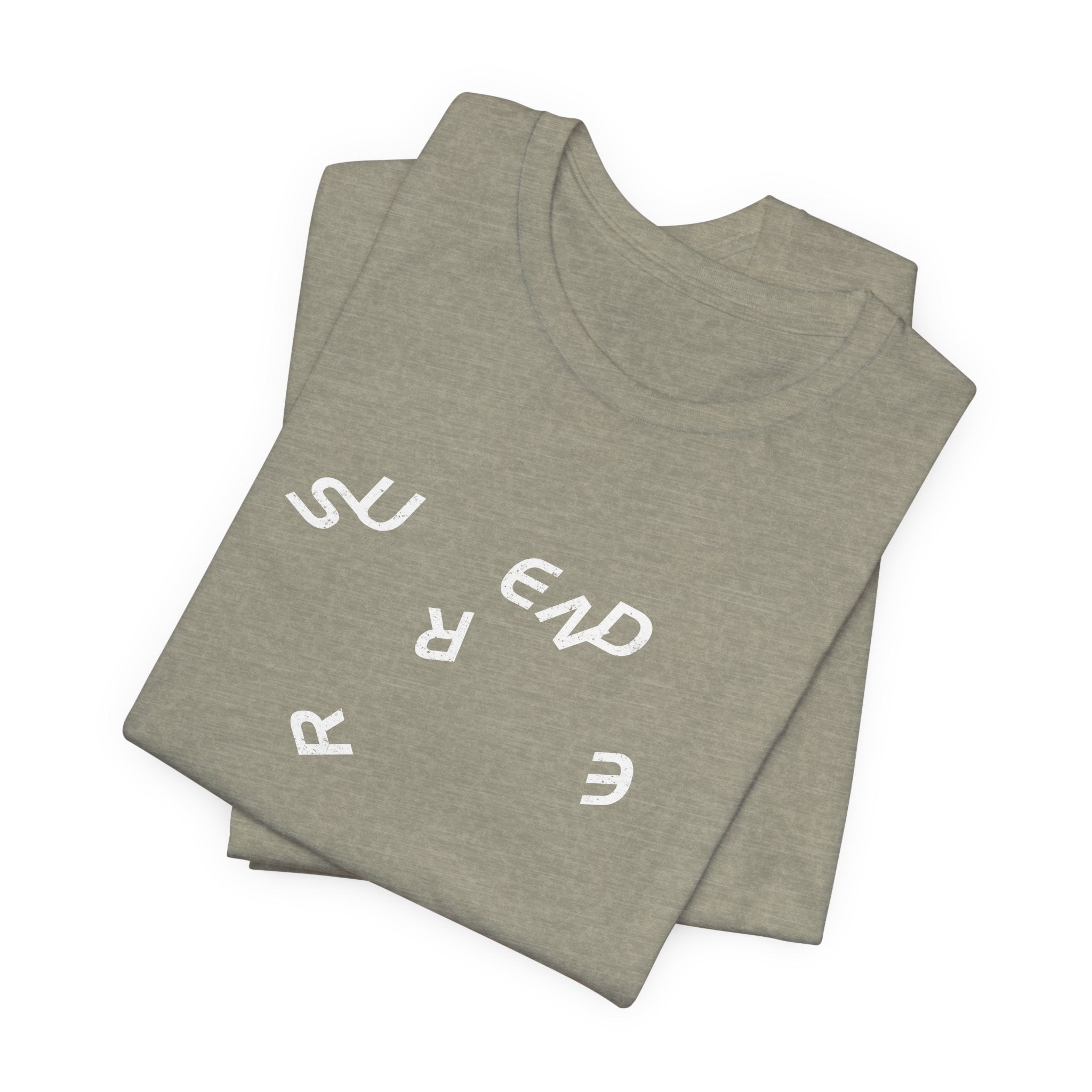 Surrender T-Shirt | Spiritual Shirt — Let Go Trust the Universe Mindfulness Gift Tee