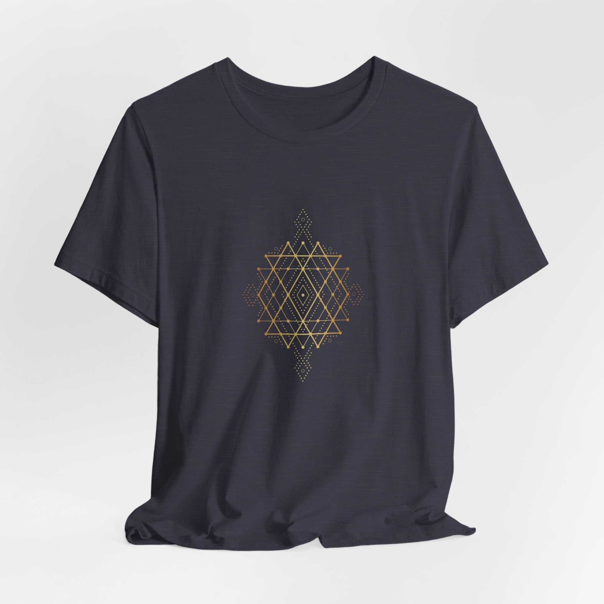 Intersecting Triangles Sacred Geometry T-Shirt | Spiritual Shirt — Sacred Math Cosmic Tee
