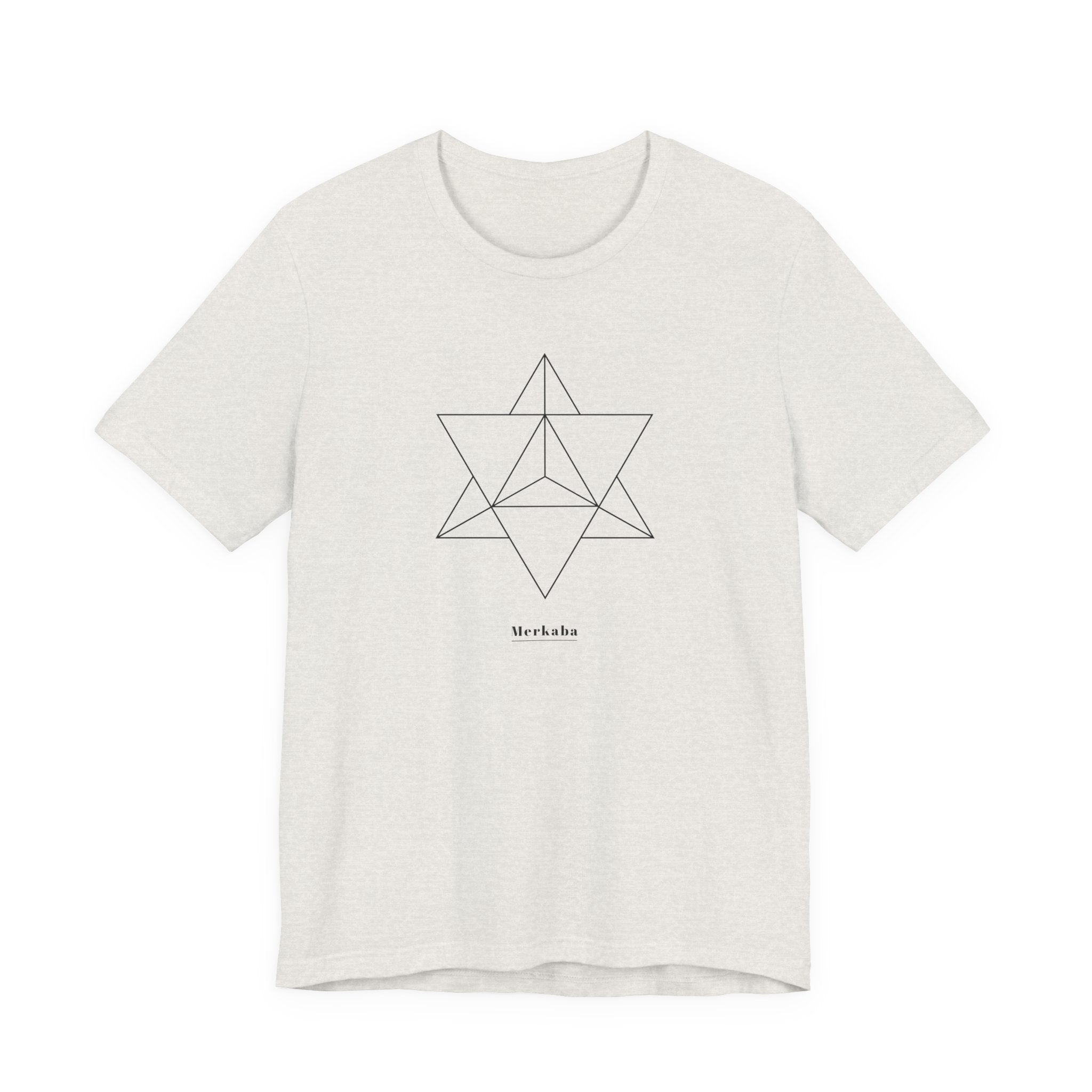 Merkaba Sacred Geometry T-Shirt | Spiritual Awakening Shirt — Metaphysical Gift for Yoga Meditation