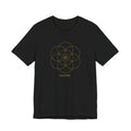 Seed of Life Gold Series T-Shirt | Premium Sacred Geometry Shirt — Gold Ink Creation Symbol Tee