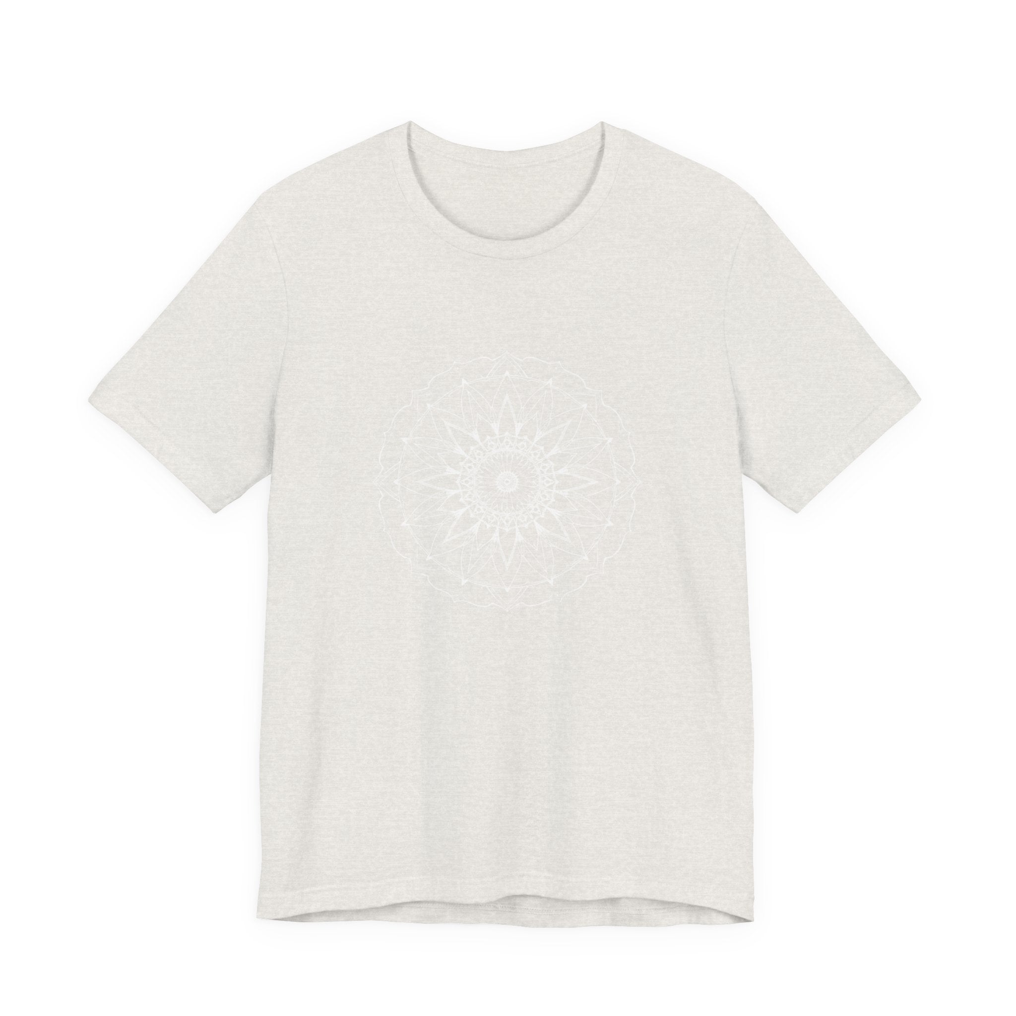 Mandala 6 Distressed T-Shirt | Spiritual Mandala Shirt — Sacred Geometry Gift Tee