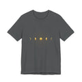 Moon Cycle Starburst T-Shirt | Celestial Sacred Geometry Shirt — Lunar Cycle Spiritual Tee