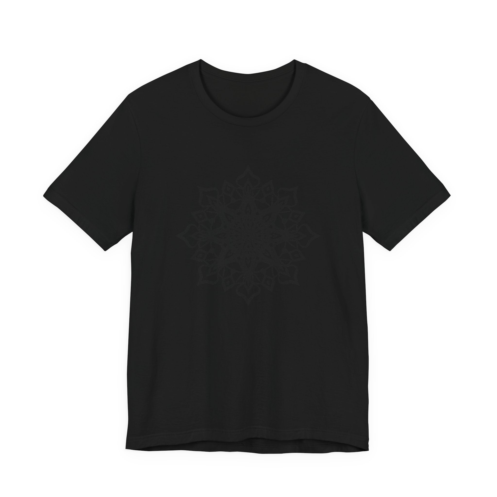 Mandala 1 Distressed T-Shirt | Spiritual Mandala Shirt — Sacred Geometry Gift Tee