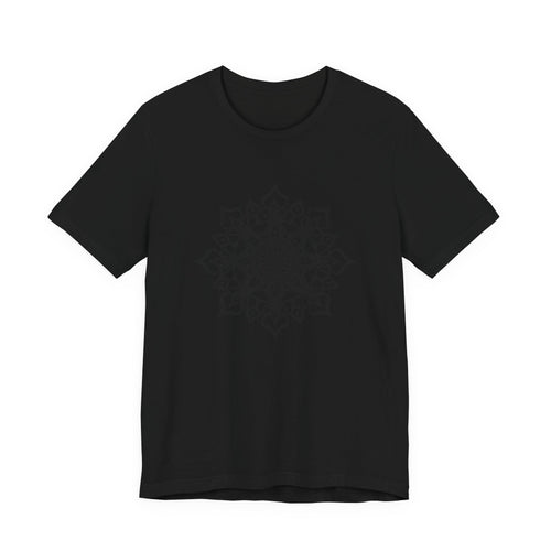 Mandala 1 Distressed T-Shirt | Spiritual Mandala Shirt — Sacred Geometry Gift Tee