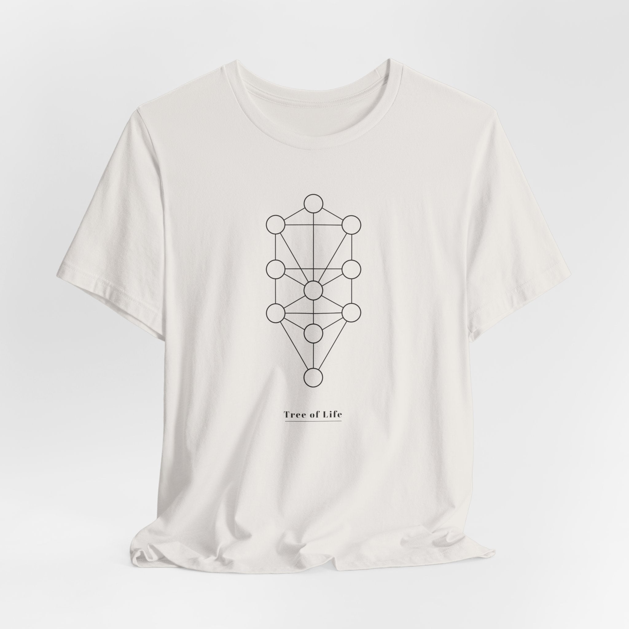 Tree of Life Sacred Geometry T-Shirt | Spiritual Nature Shirt — Mindfulness Gift Yoga Tee