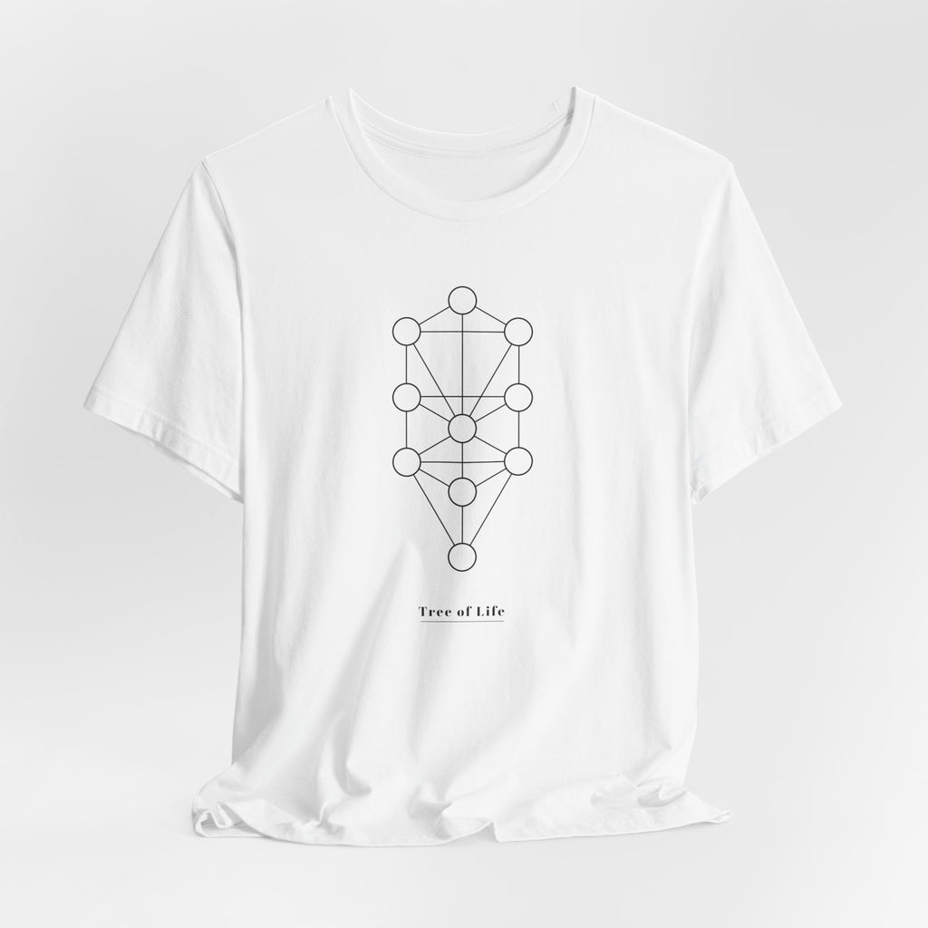 Tree of Life Sacred Geometry T-Shirt | Spiritual Nature Shirt — Mindfulness Gift Yoga Tee
