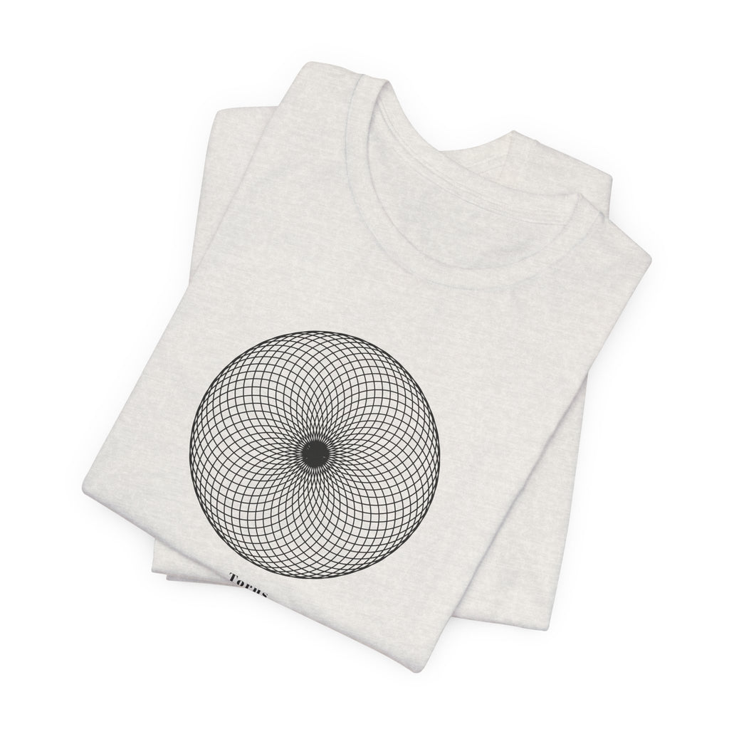Torus Sacred Geometry T-Shirt | Energy Field Shirt — Spiritual Physics Tee Toroidal Flow