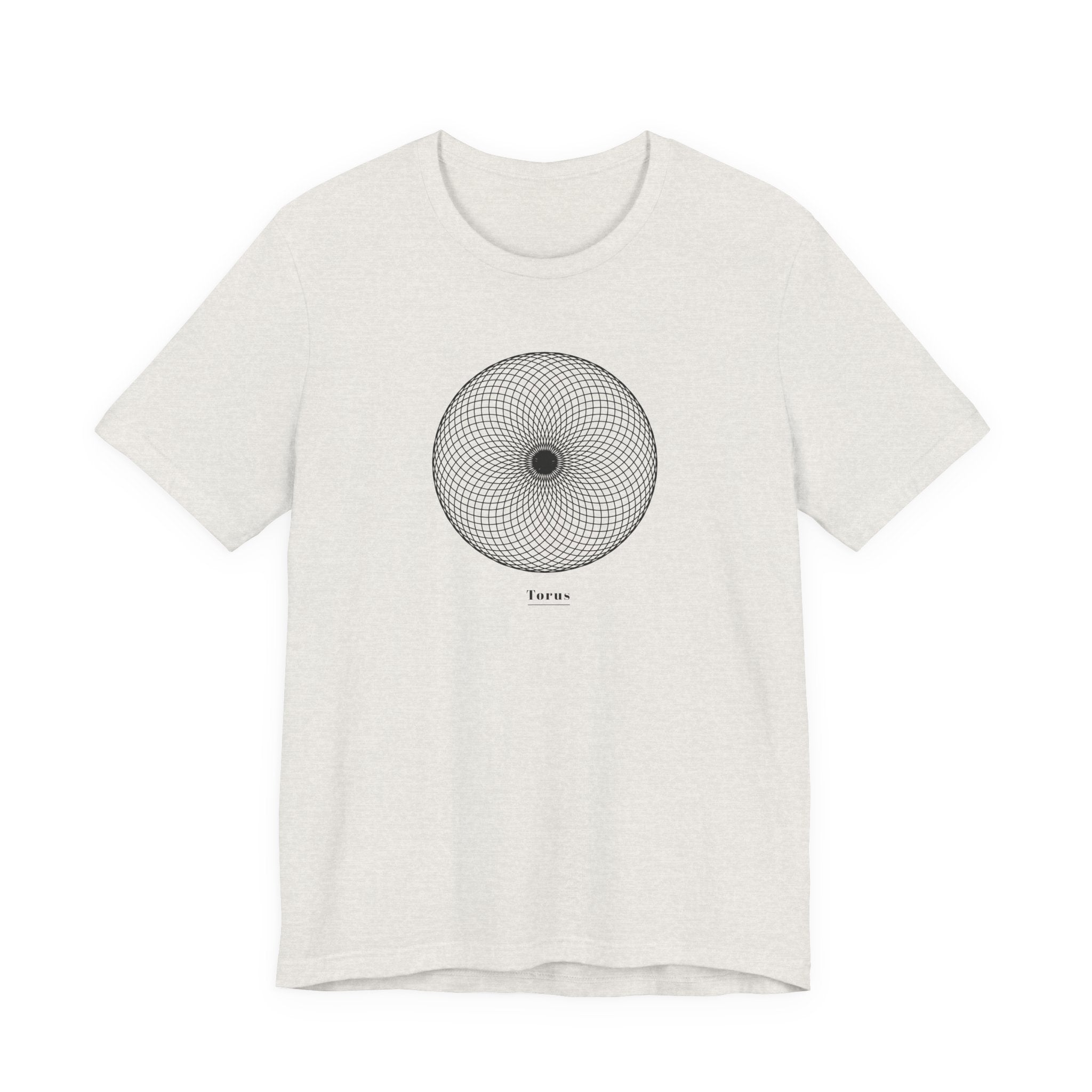 Torus Sacred Geometry T-Shirt | Energy Field Shirt — Spiritual Physics Tee Toroidal Flow