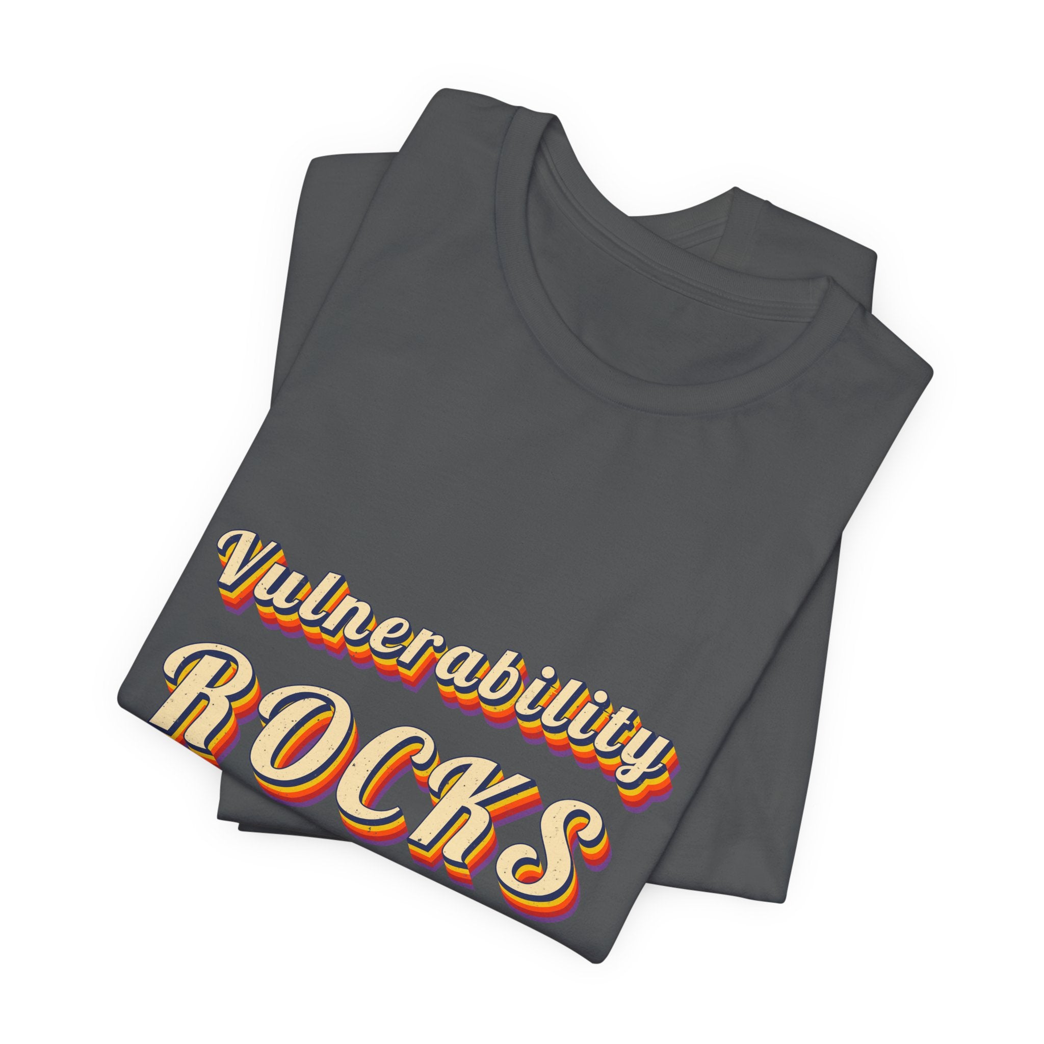 Vulnerability Rocks T-Shirt | Inspirational Shirt — Brene Brown Inspired Self Love Tee
