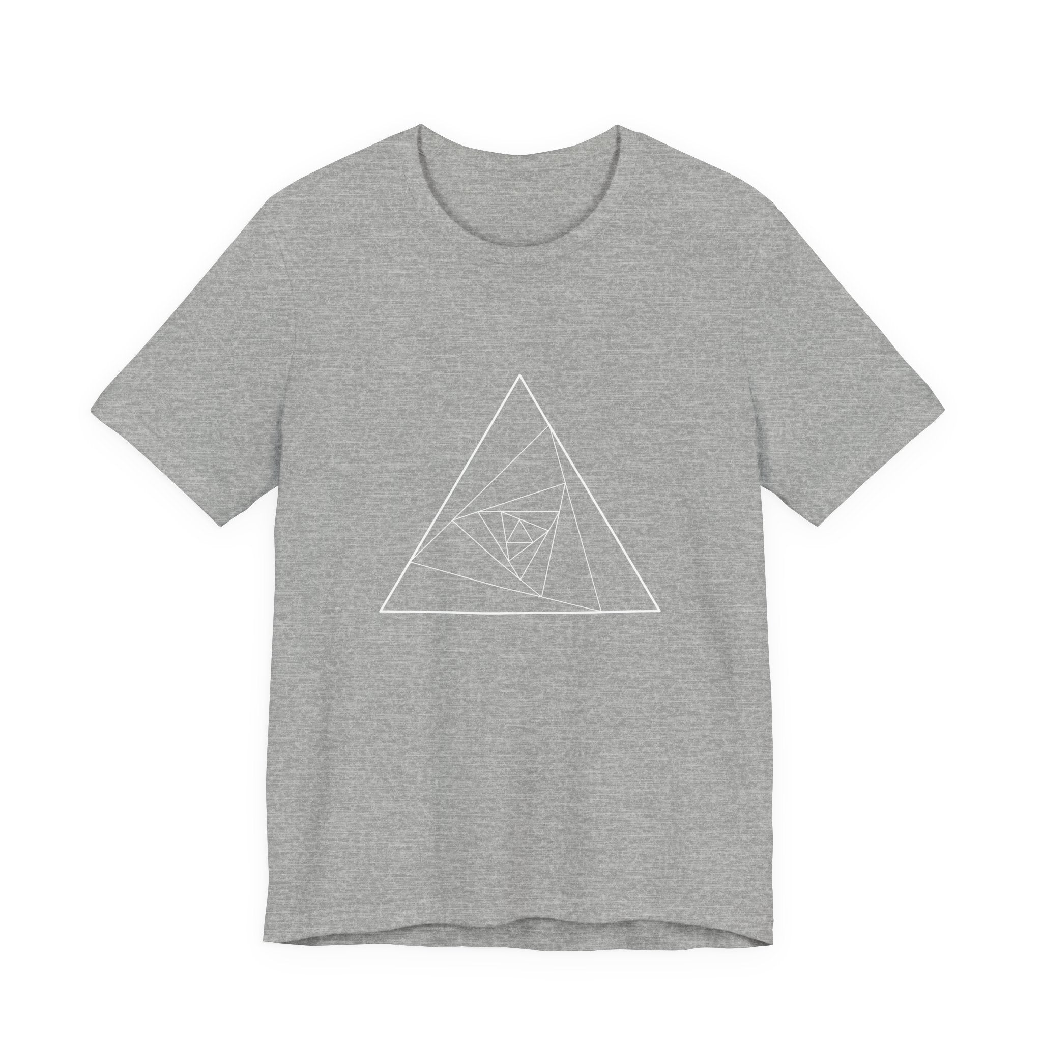 Spinning Triangles Sacred Geometry T-Shirt | Spiritual Shirt — Sacred Math Awakening Tee