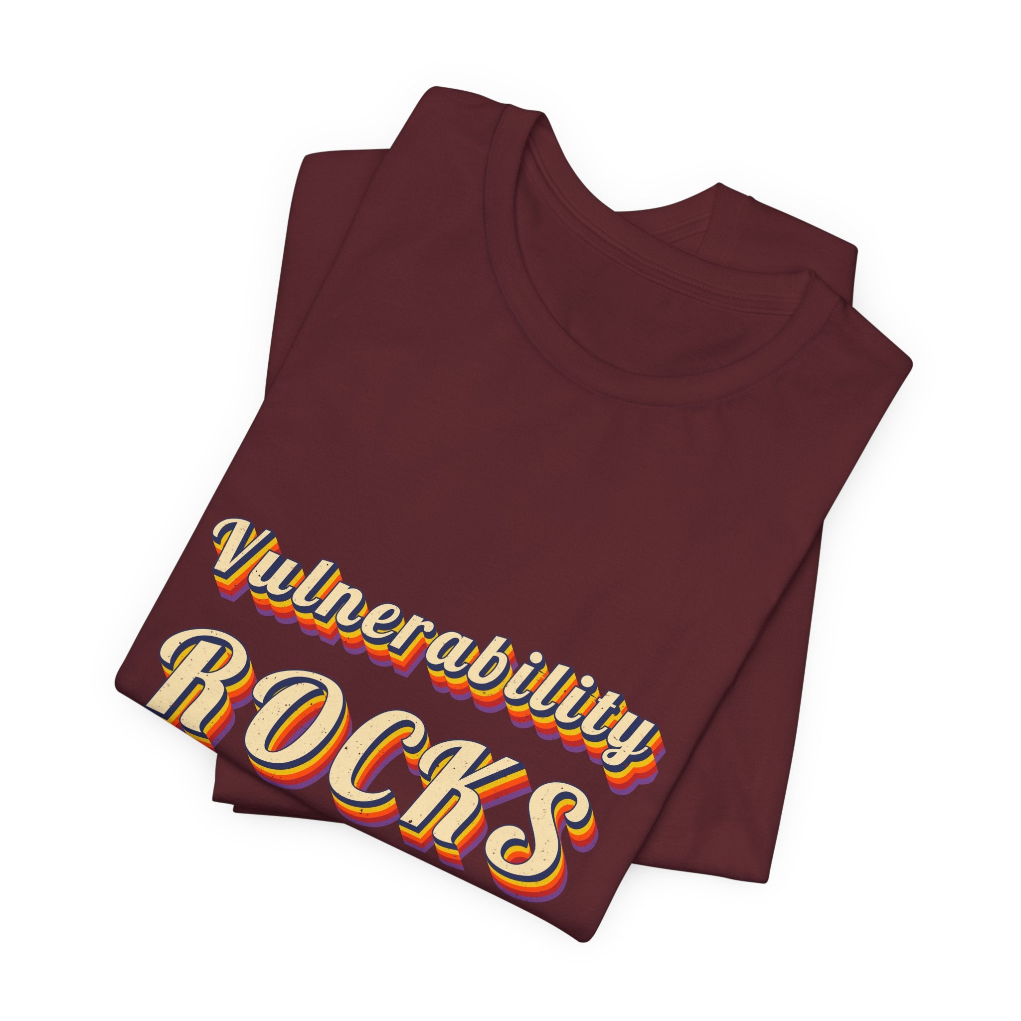 Vulnerability Rocks T-Shirt | Inspirational Shirt — Brene Brown Inspired Self Love Tee