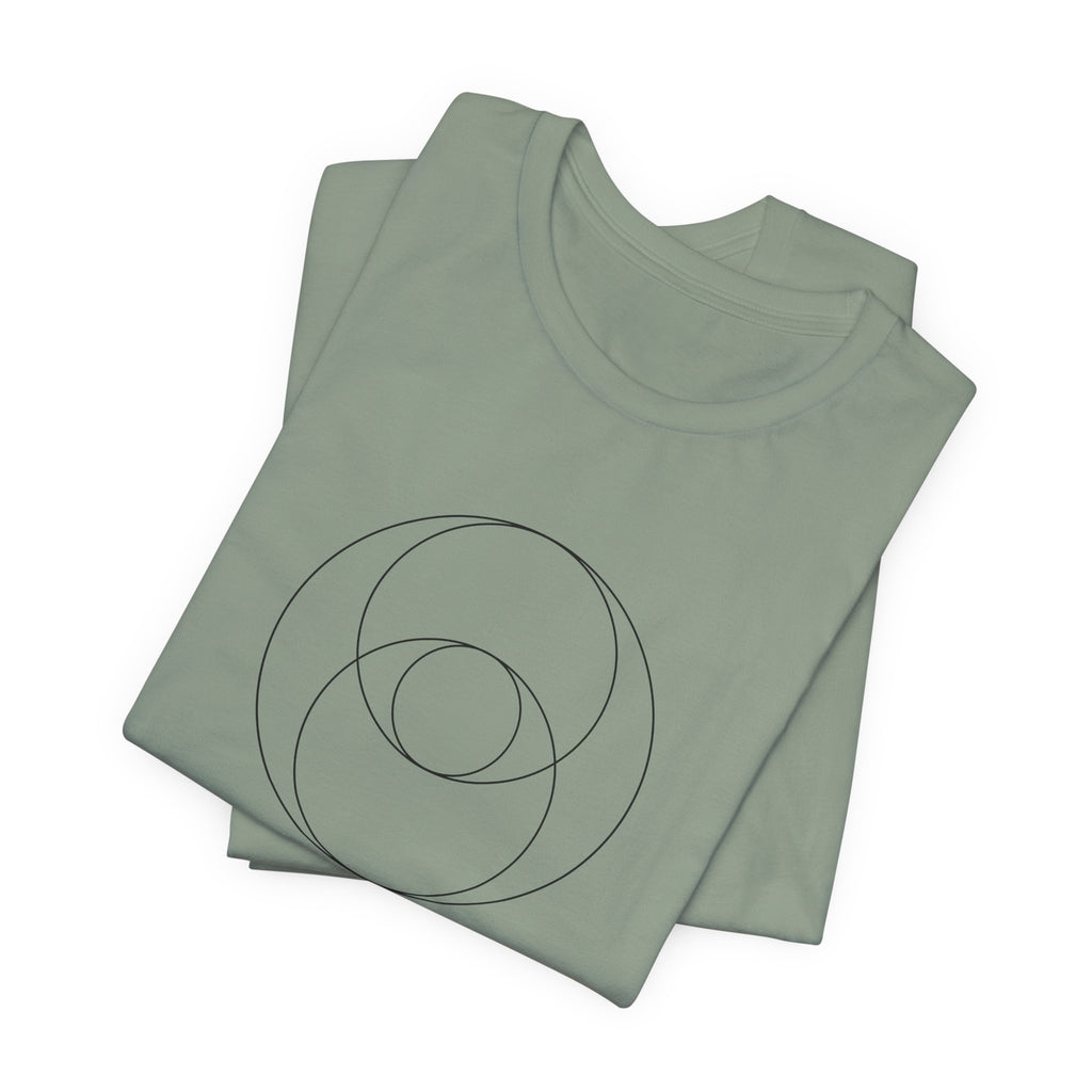 Vesica Piscis Sacred Geometry T-Shirt | Sacred Feminine Shirt — Spiritual Awakening Gift Tee
