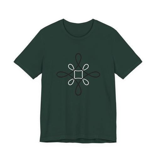 Intersecting Circles Sacred Geometry T-Shirt | Spiritual Shirt — Sacred Feminine Cosmic Tee
