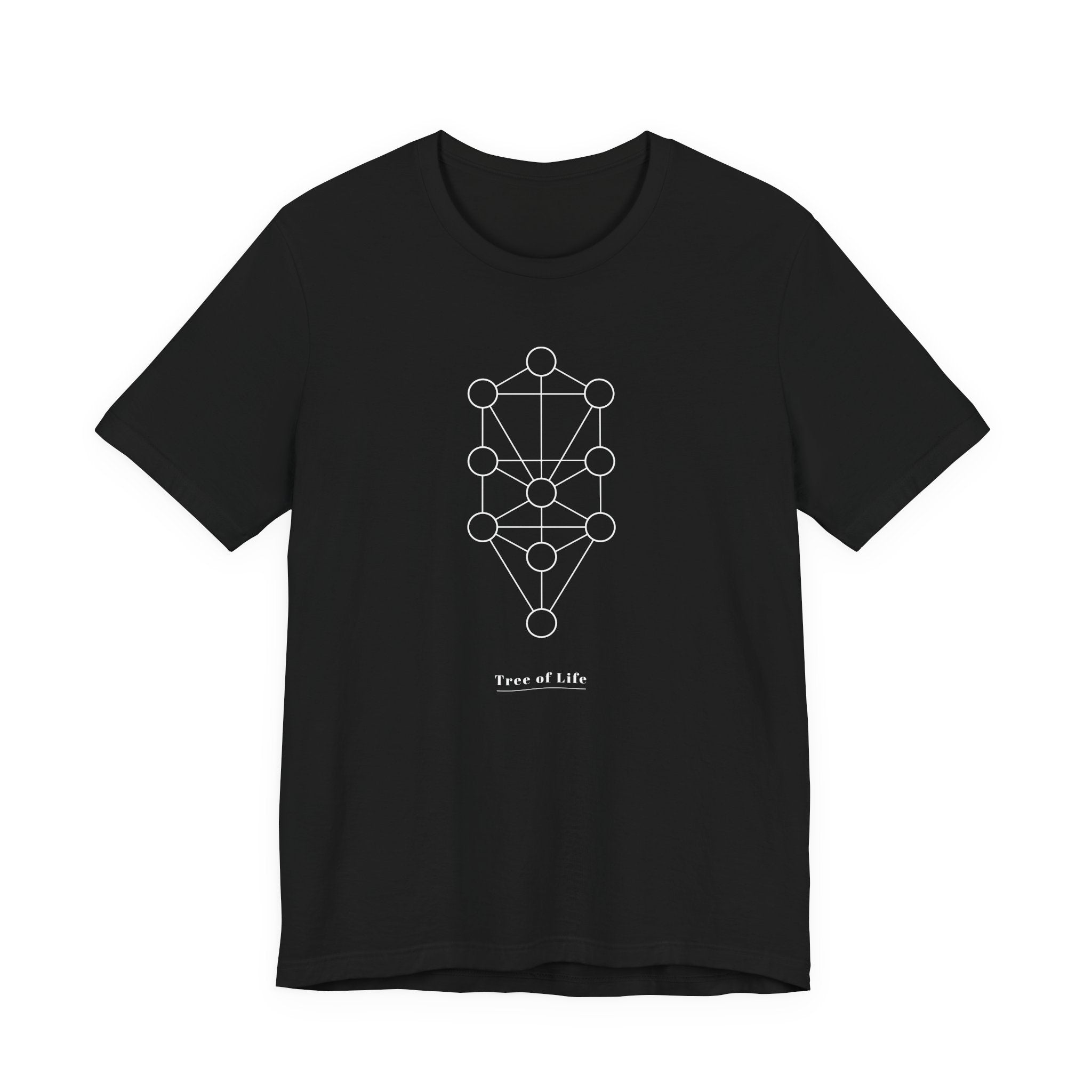 Tree of Life Sacred Geometry T-Shirt | Spiritual Nature Shirt — Mindfulness Gift Yoga Tee