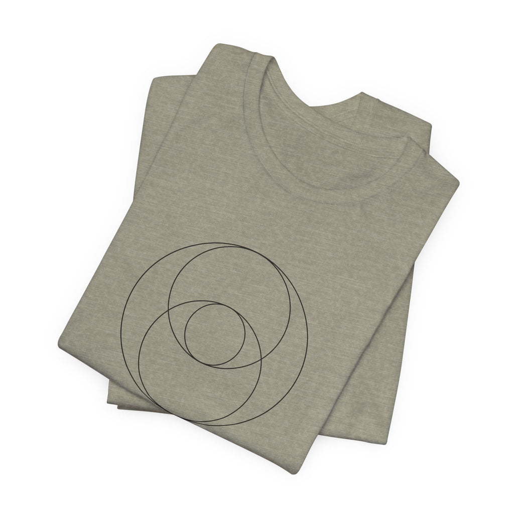 Vesica Piscis Sacred Geometry T-Shirt | Sacred Feminine Shirt — Spiritual Awakening Gift Tee